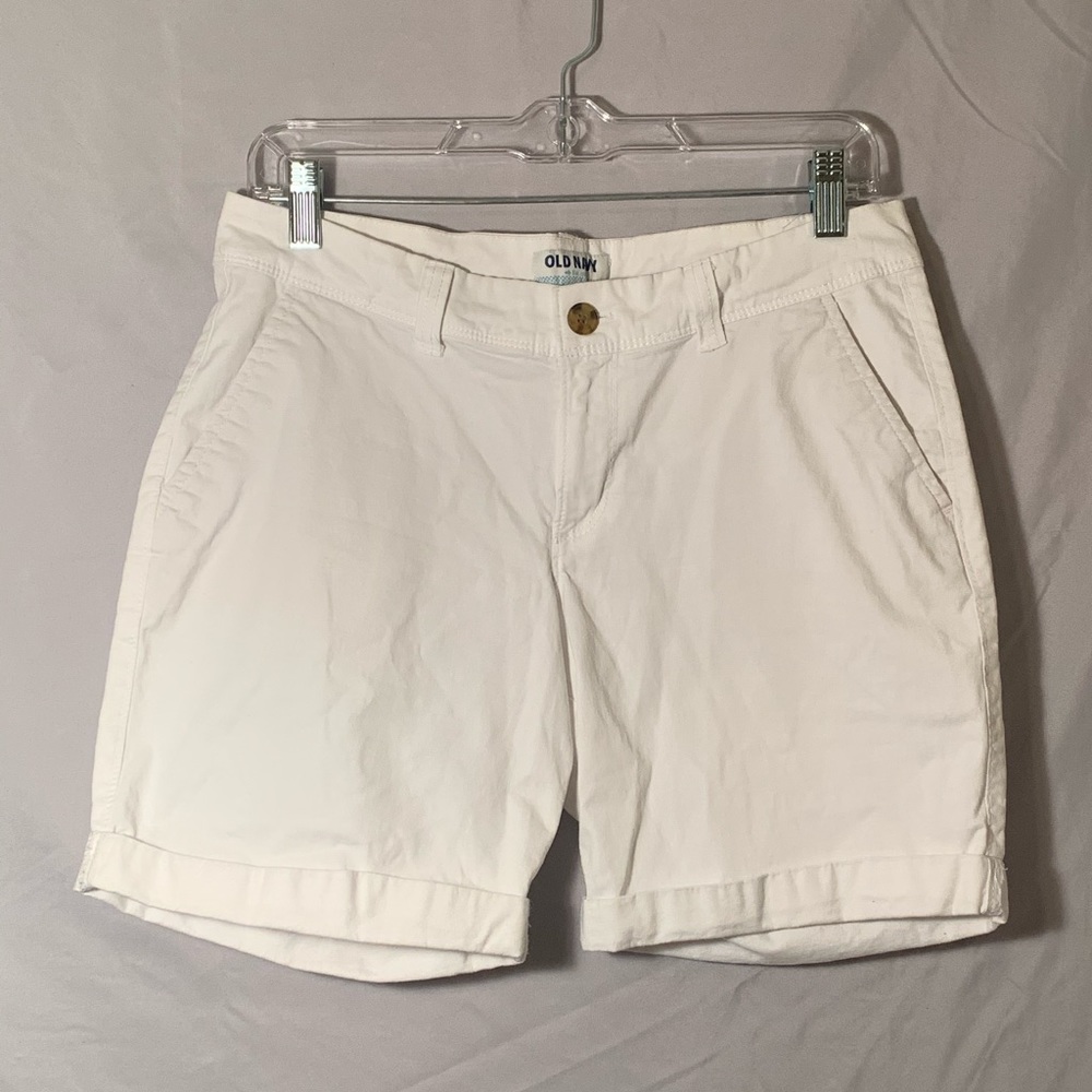 White dress shorts